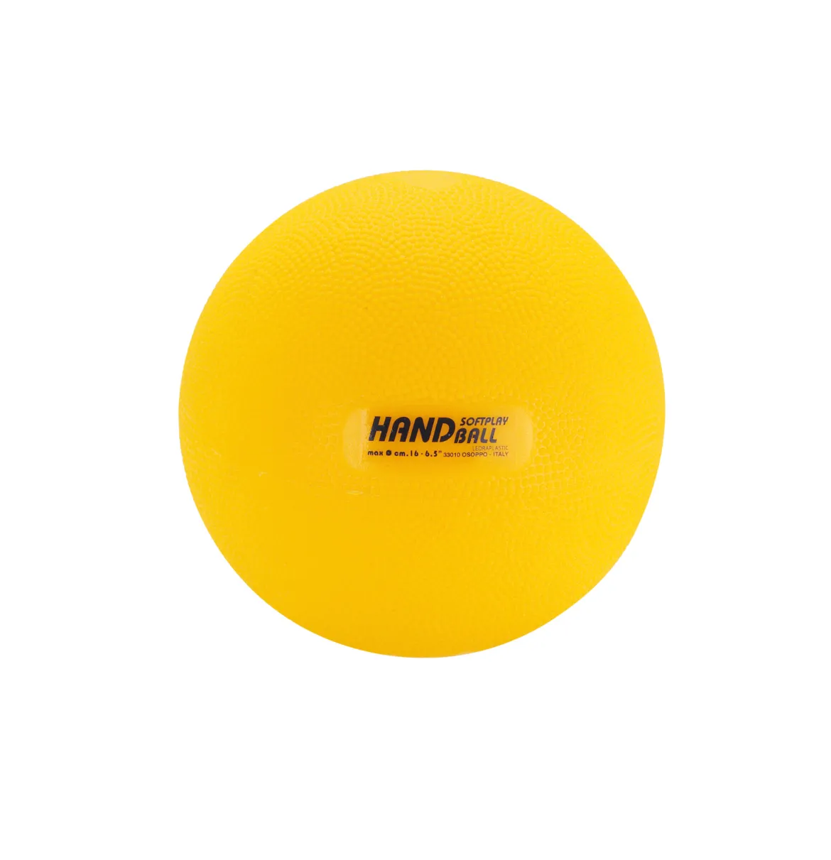 Gymnic Softplay Handball 16 cm, 180 gr, gelb