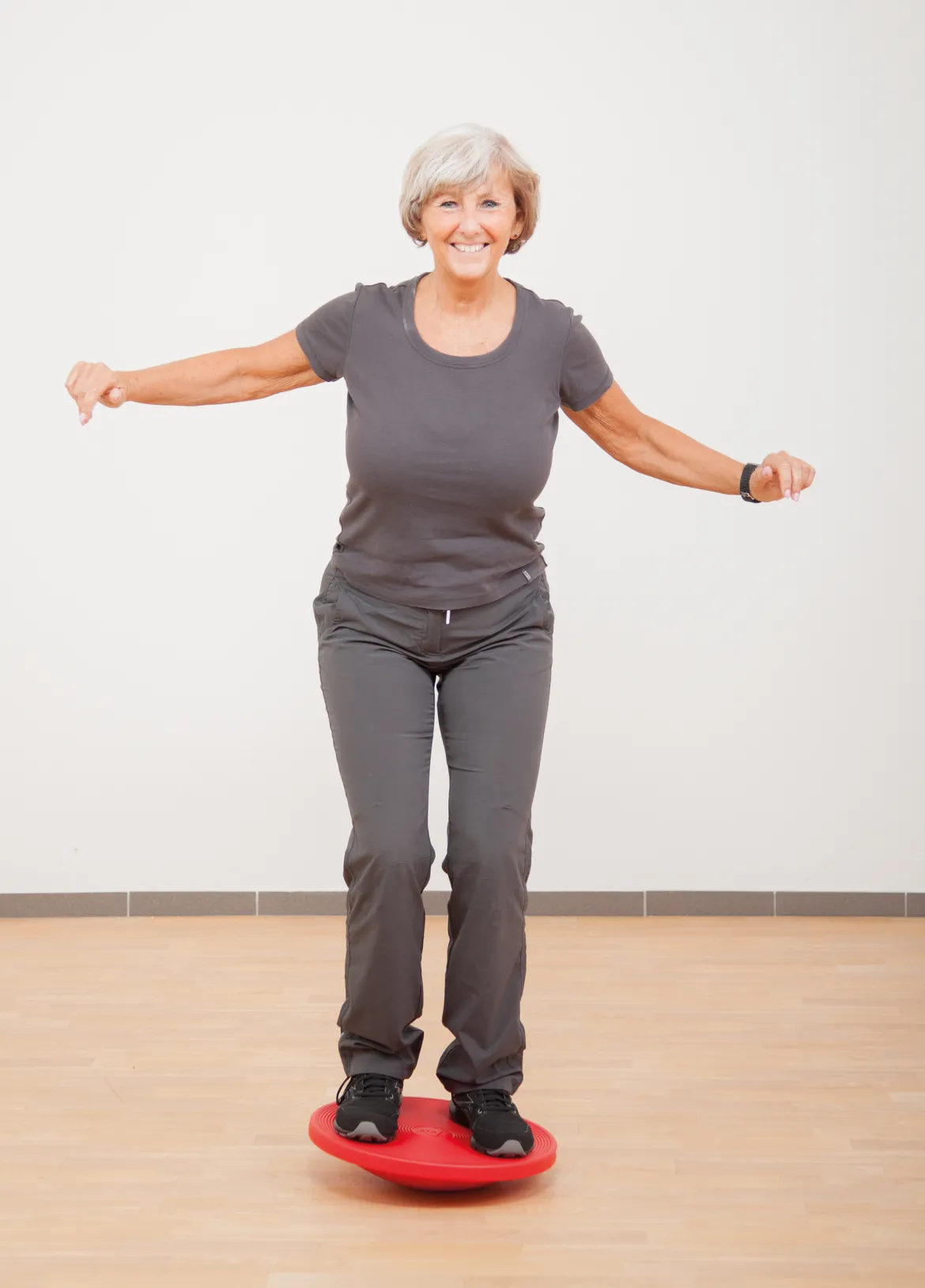 GymTop Therapiekreisel, Durchmesser 40 cm, 9 cm hoch, gerillte Oberfläche