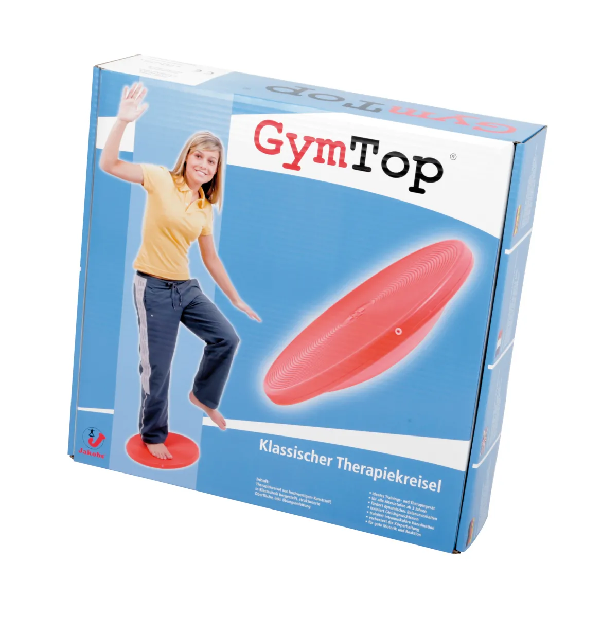 GymTop Therapiekreisel im Verkaufskarton