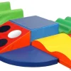 Halbes Sechseck MEDI orange/rot, 2-4 Jahre