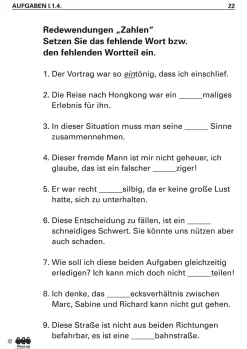 Hast du Worte? 2, Ordner