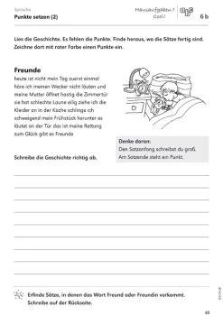 Hausaufgaben? Cool!, Kopiervorlagen, 2. Klasse