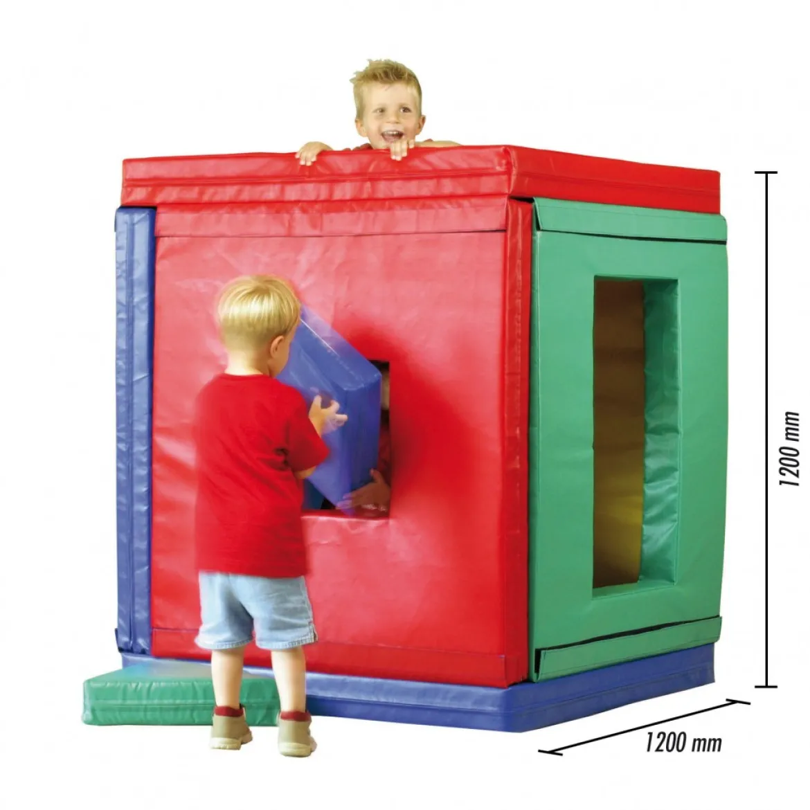 Haus-Puzzle 11-teilig, Schaumstoffbausteine-Set, ab 3 Jahre