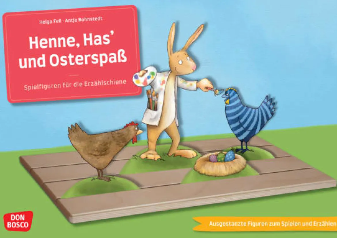 Henne, Has' und Osterspaß, 3-8 Jahre