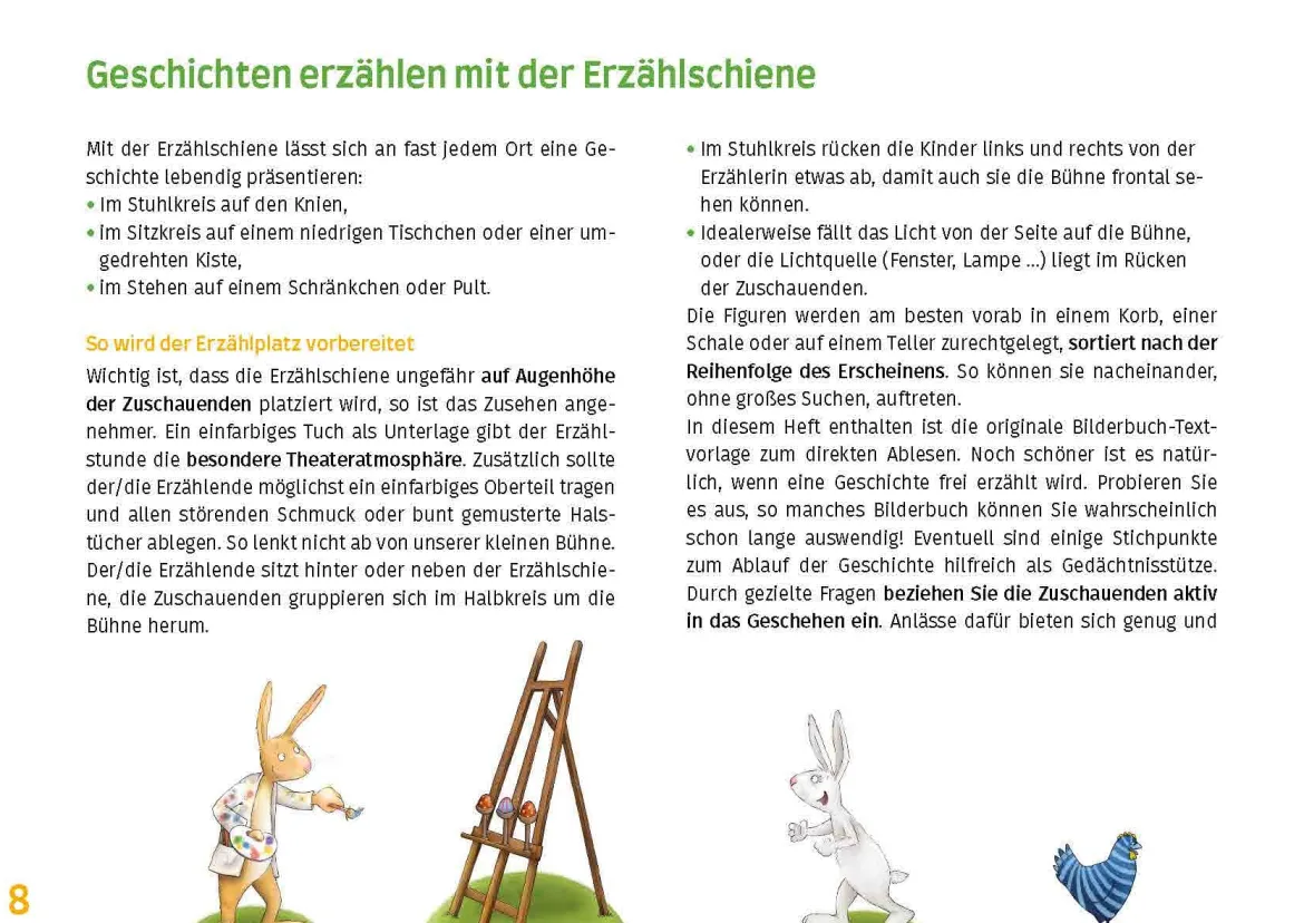Henne, Has' und Osterspaß, 3-8 Jahre