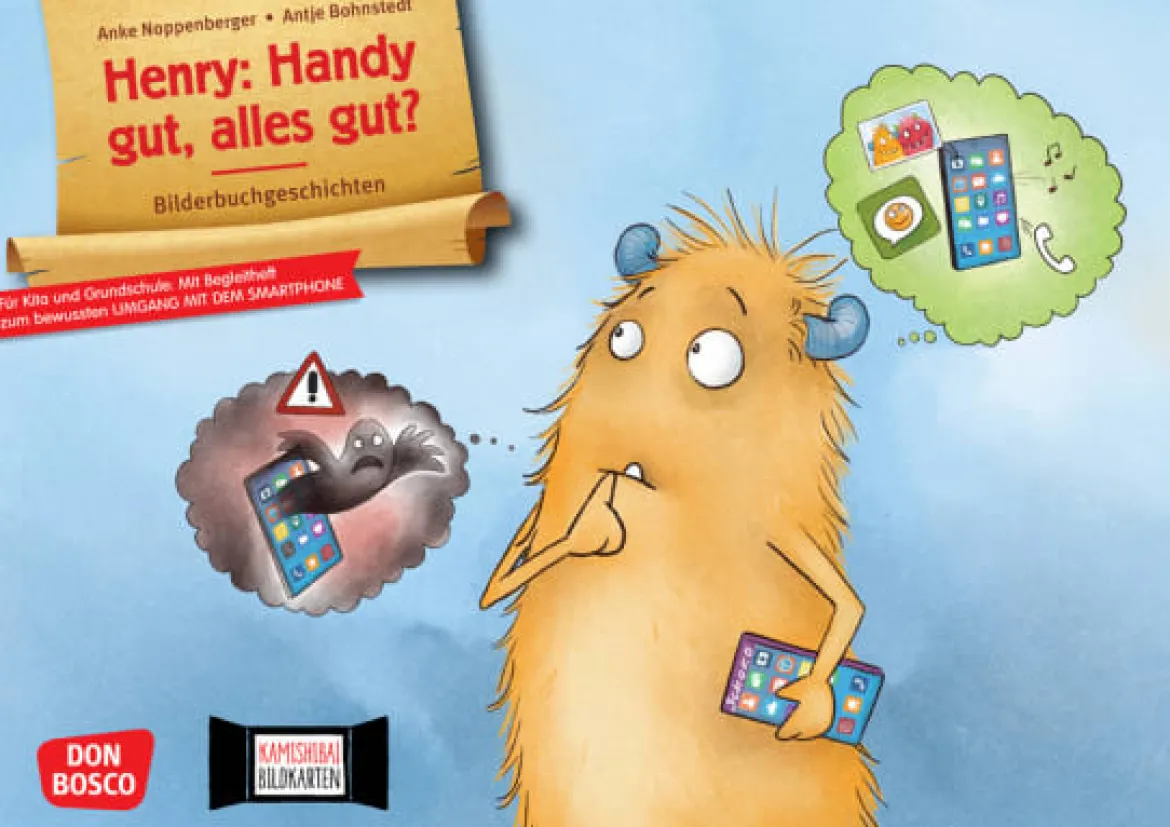 Henry: Handy gut, alles gut? Kamishibai Bildkartenset, 5-10 Jahre