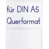 Hängetasche: A5 Querformat mit Metallbügel