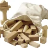 Holzbausteine - naturfarbig