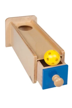 Holzkasten mit Schublade