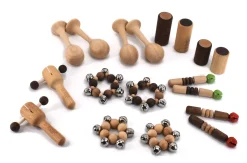 Holz-Percussion-Set für die Krabbelgruppe