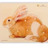Holz-Puzzle Hase mit großen Griffen, ab 2 Jahre