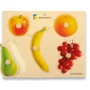 Holz-Puzzle Obst mit großen Griffen, ab 3 Jahre