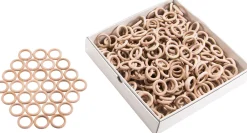 Holzringe, 350 Stück Ø 55 mm