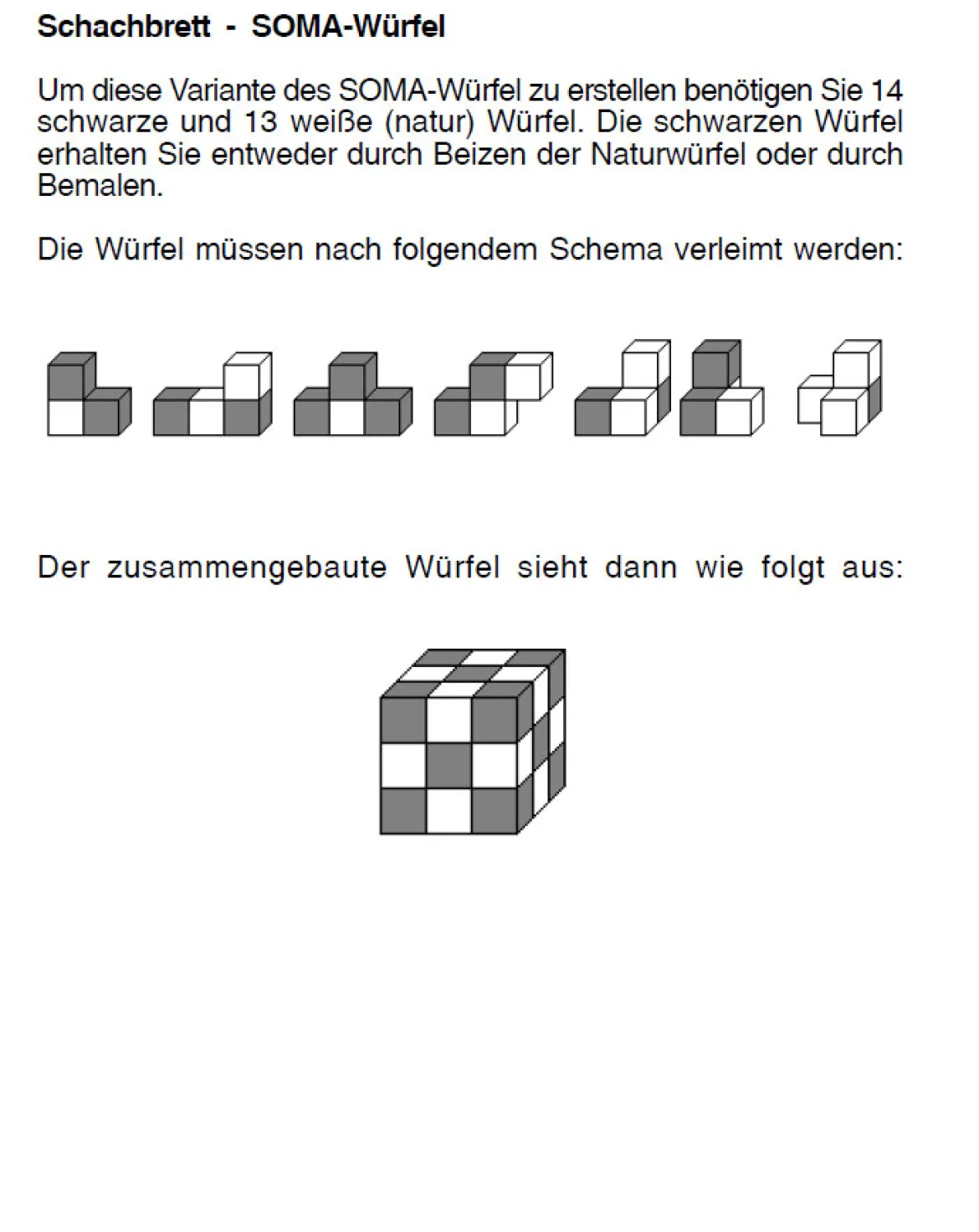 Holzwürfel aus ReWOOD® 2x2x2cm, 150 Stück im Baumwollbeutel