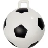Hüpfball im Fußball-Design, 46 cm, mit Haltegriff