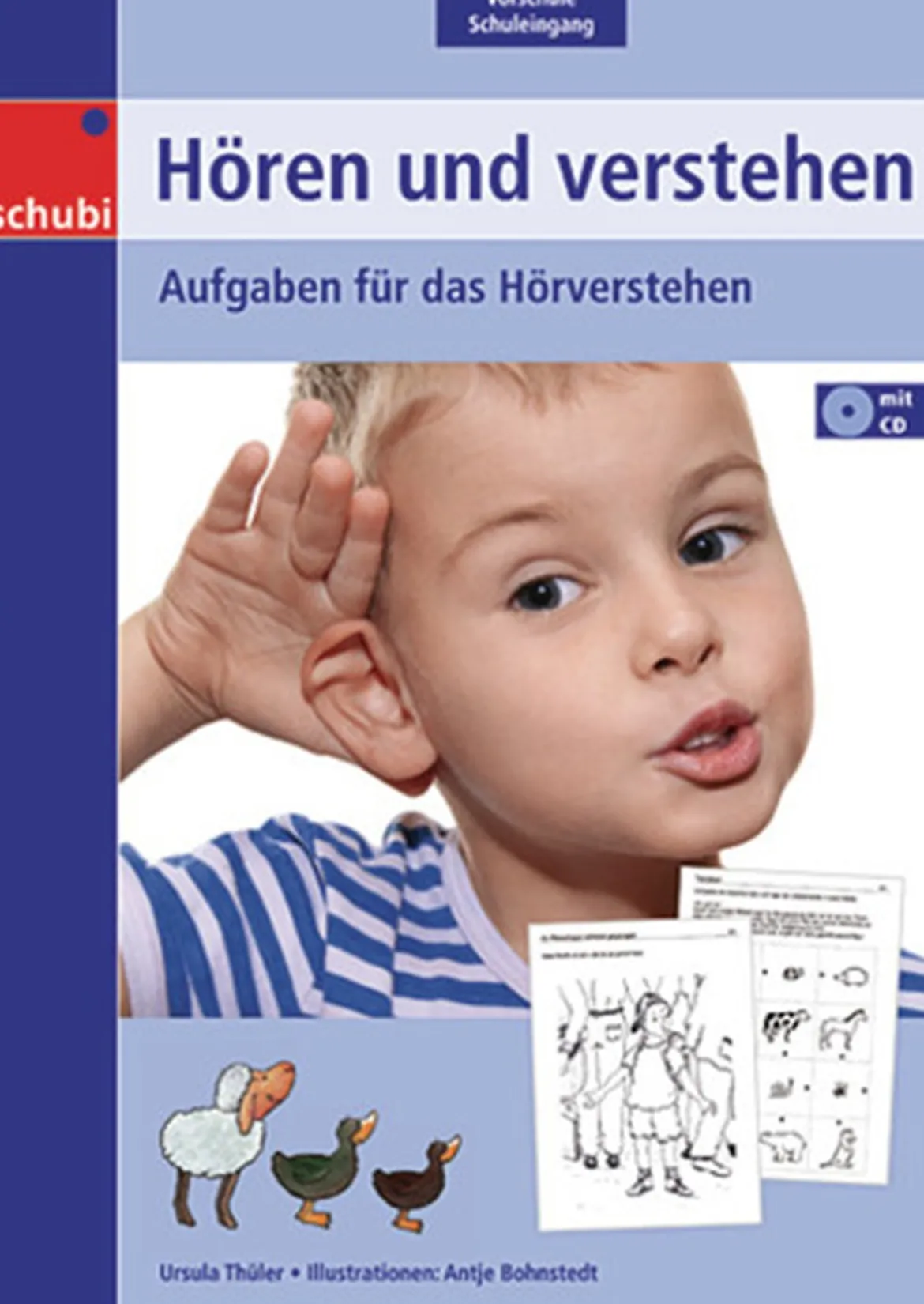 Hören und verstehen 1, Kopiervorlagen inkl. CD-ROM, 4-7 Jahre