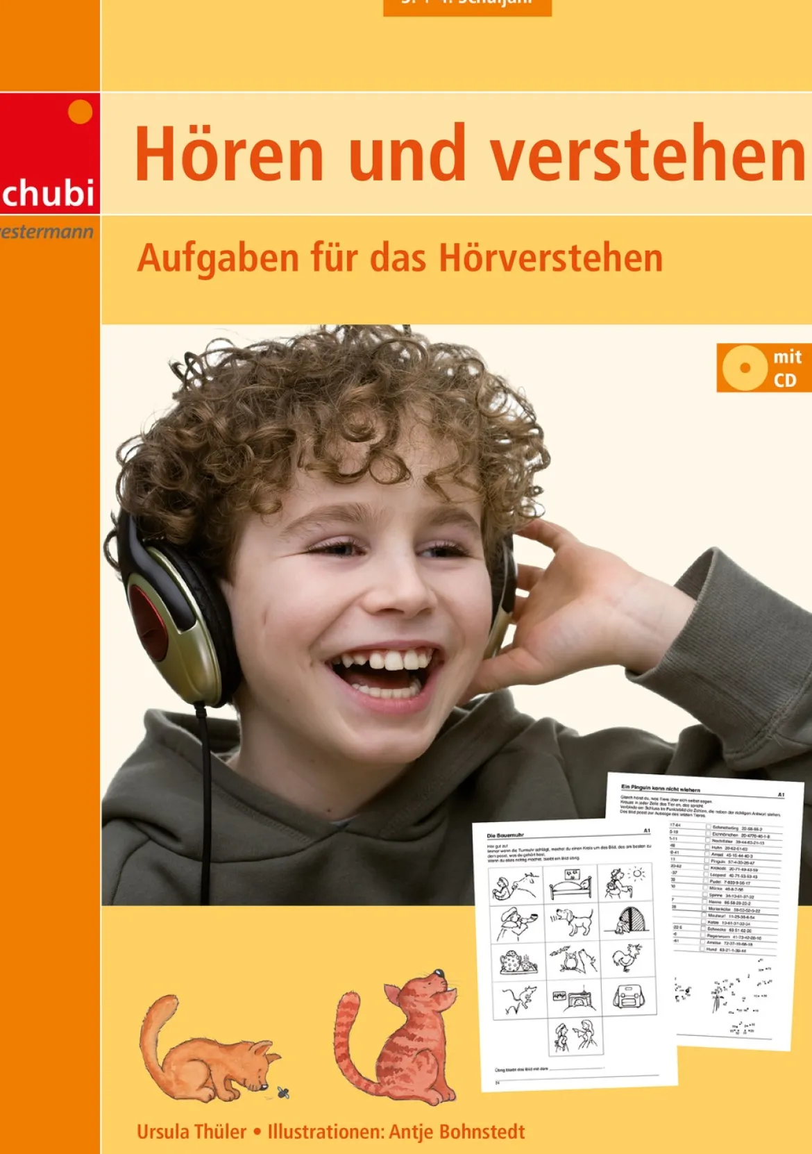 Hören und Verstehen 4, Kopiervorlagen inkl. CD-ROM, 3.-4. Klasse