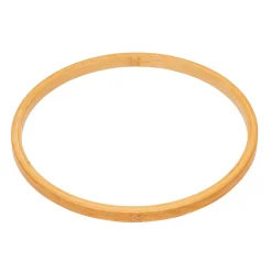 Hula-Hoop Reifen transparent lackiert aus Bambus, Durchmesser 30 cm