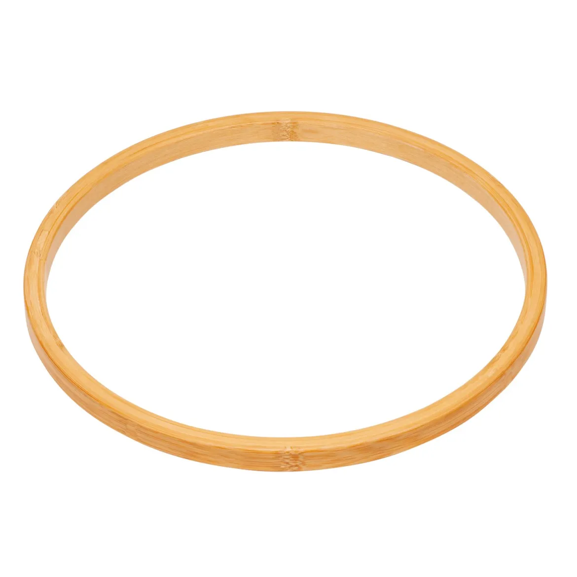 Hula-Hoop Reifen transparent lackiert aus Bambus, Durchmesser 30 cm
