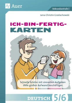 Ich-bin-fertig-Karten Deutsch Klassen 5/6