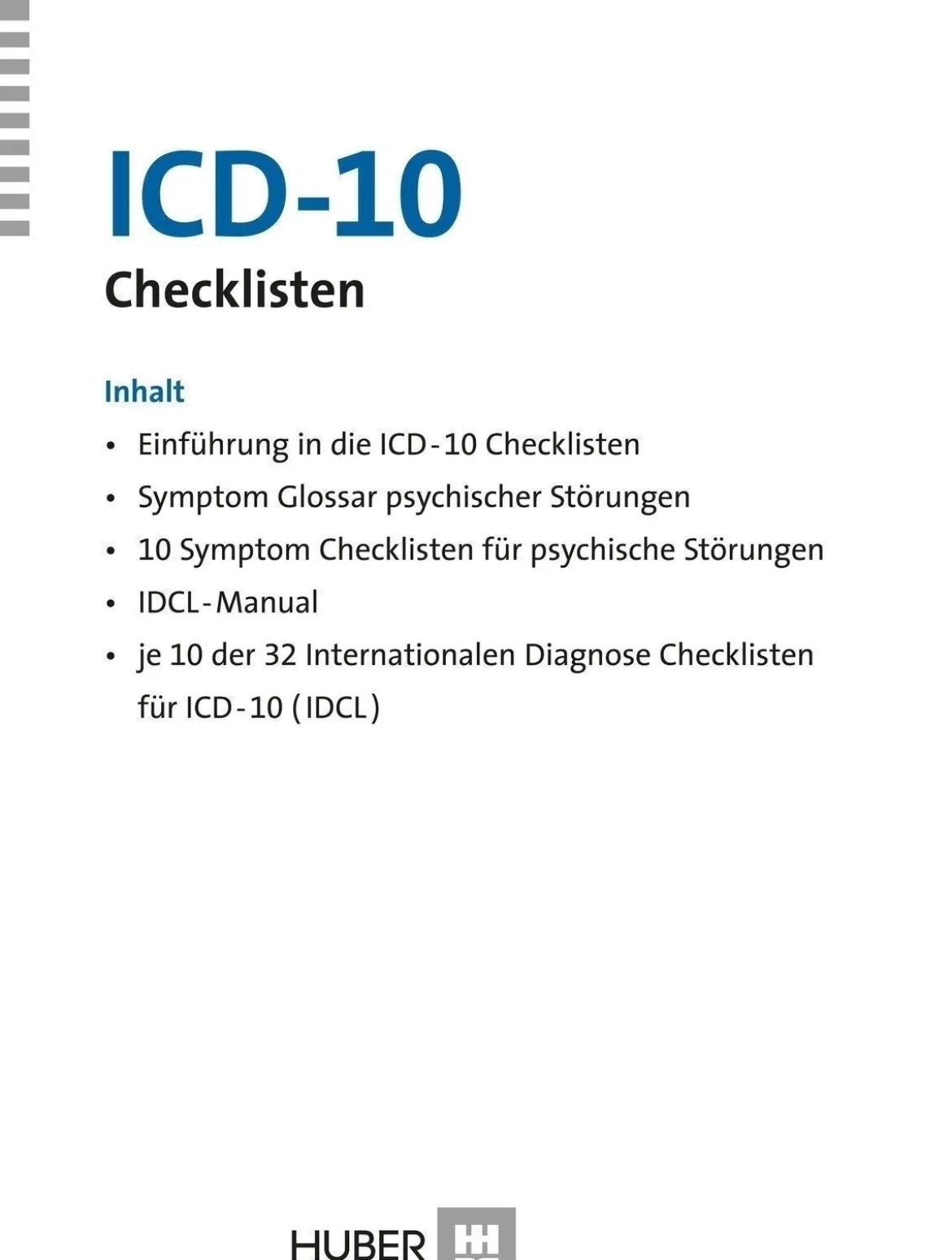 IDCL Testkasten komplett IDCL für ICD-10 - ICD-10 Checklisten
