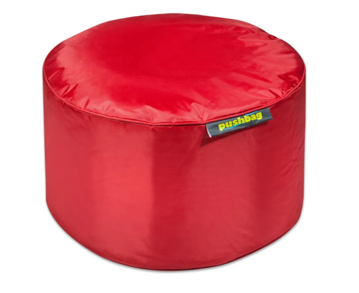 Indoor Hocker Dot rot, Höhe 30 cm, Durchmesser 50 cm