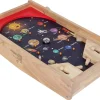 2 in 1 Fußball- und Weltall-Flipper, 53 x 30 cm, aus Holz, PINTOY