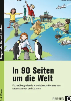 In 90 Seiten um die Welt, Buch, 2. bis 4. Klasse
