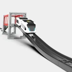 Intelino Smart Train, Erweiterungsset Brücke, 2 Rampen, 4 Stütztürme und Brückeneinsatz