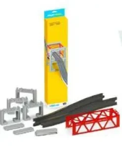 Intelino Smart Train, Erweiterungsset Brücke, 2 Rampen, 4 Stütztürme und Brückeneinsatz
