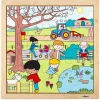 Jahreszeiten Puzzle Frühling, 3-5 Jahre