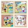 Jahreszeiten Puzzles, 4er Set, 3-5 Jahre