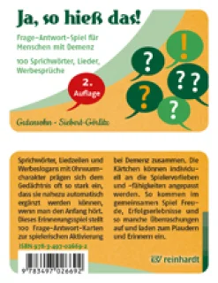 Ja, so hieß das!, Kartenspiel, Neuauflage Frühjahr 2026