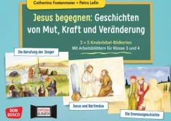 Jesus begegnen: Geschichten von Mut, Kraft und Veränderung, Kamishibai Bildkartenset