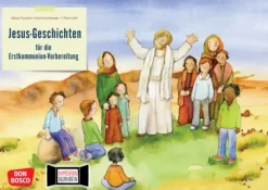Jesus-Geschichten für die Erstkommunion-Vorbereitung. Kamishibai Bildkartenset, 8-10 Jahre