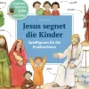 Jesus segnet die Kinder. Spielfiguren für die Erzählschiene, ab 2 Jahre
