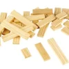 JOIN CLIPS - große Bauhölzer-Box, 1000 Stück im Holzkasten