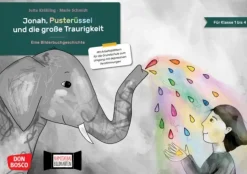 Jonah, Pusterüssel und die große Traurigkeit. Kamishibai Bildkartenset, 1.-4. Klasse