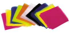 Jongliertücher - 10 Farben, 65 x 65 cm