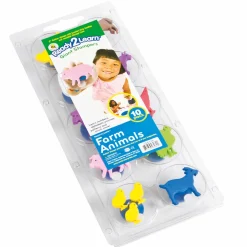 Jumbo Stempel - Thema Nutztieren - Größe 8 cm, ab 3 Jahre