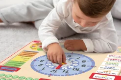 Kalender-Uhr, 6-9 Jahre