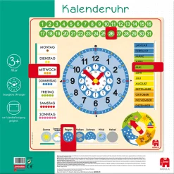 Kalender-Uhr, 6-9 Jahre