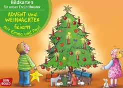 Kamishibai Bildkartenset - Advent und Weihnachten mit Emma und Paul