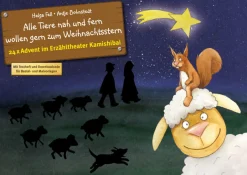 Kamishibai Bildkartenset - Alle Tiere nah und fern wollen gern zum Weihnachtsstern