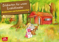 Kamishibai Bildkartenset - Brüderchen und Schwesterchen, 3-8 Jahre