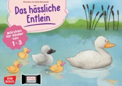 Kamishibai Bildkartenset - Das hässliche Entlein, 1-3 Jahre
