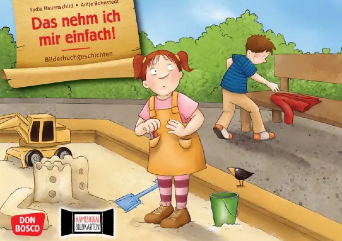 Kamishibai Bildkartenset - Das nehm ich mir einfach!, 4-8 Jahre