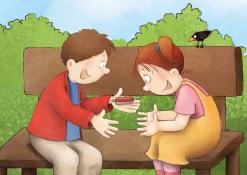 Kamishibai Bildkartenset - Das nehm ich mir einfach!, 4-8 Jahre