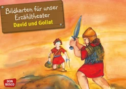 Kamishibai Bildkartenset - David und Goliat, 3-8 Jahre