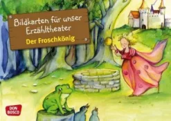 Kamishibai Bildkartenset - Der Froschkönig, ab 3 Jahre